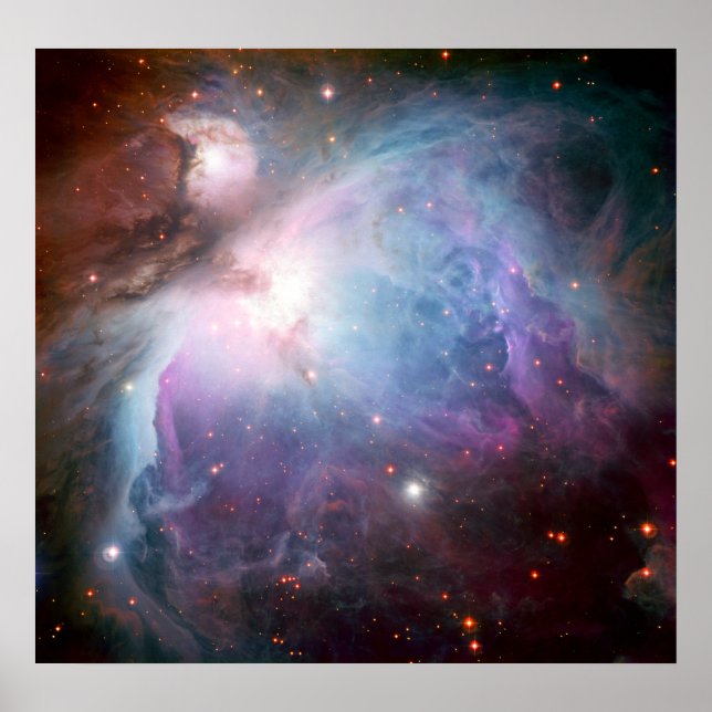 Affiches Orion Nebula Purple Space (Devant)