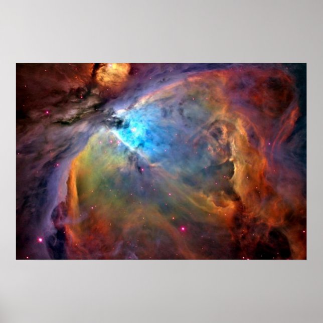 Affiches Orion Nebula Space Galaxy Imprimer (Devant)
