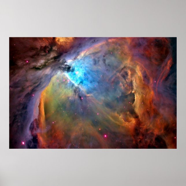 Affiches Orion Nebula Space Galaxy Imprimer X LG 60x40 (Devant)