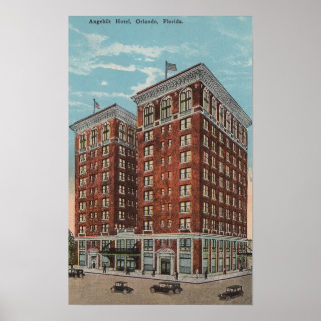 Affiches Orlando, Floride - Vue extérieure d'Angebilt (Devant)