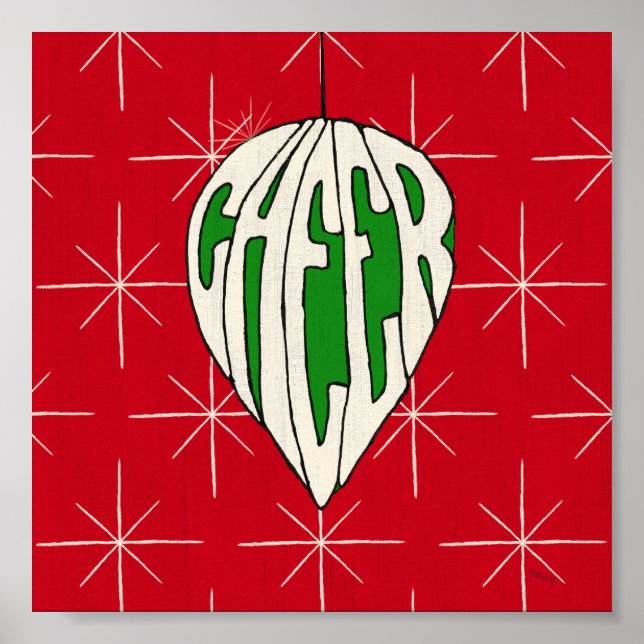 Affiches Ornement de vacances (Devant)