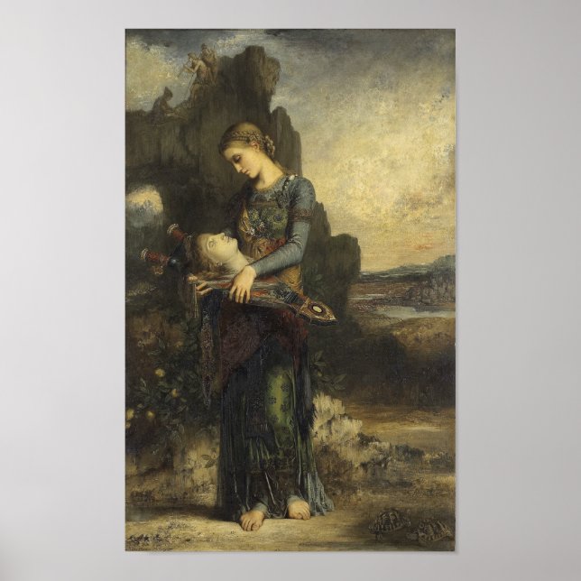 Affiches Orphée par Gustave Moreau (Devant)