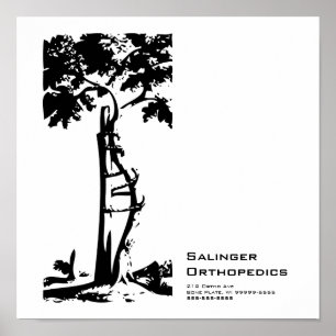 Affiches Orthopédique Crooked Tree