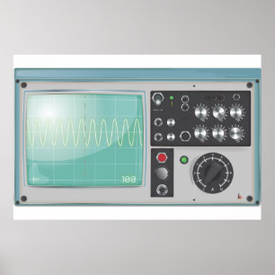 Affiches Oscilloscope