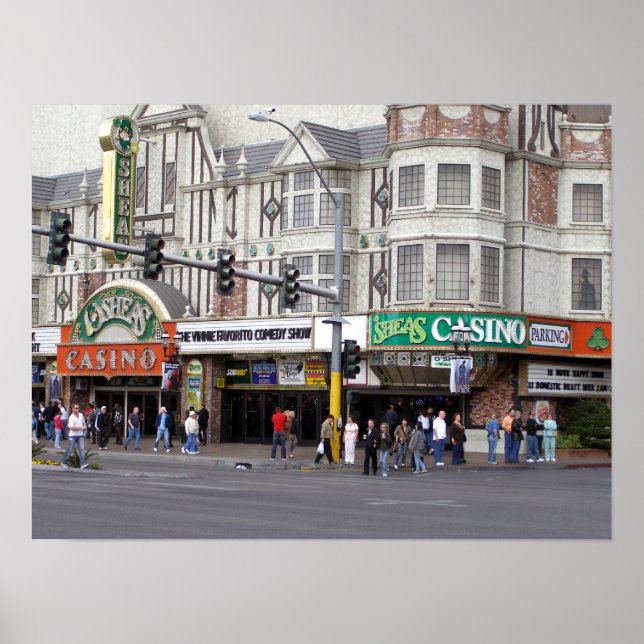 Affiches O'Sheas Casino Las Vegas (Devant)