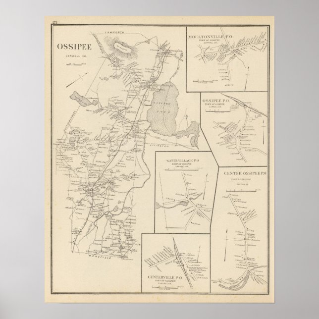 Affiches Ossipée, Carroll Co (Devant)