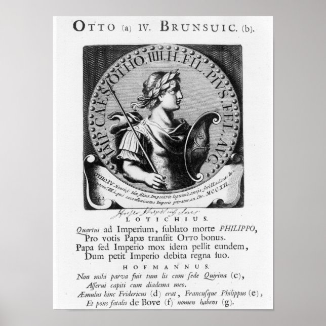 Affiches Otto IV de Brunswick (Devant)