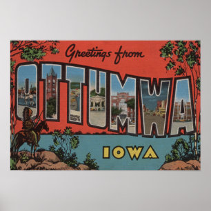 Affiches Ottumwa, IowaLarge Letter ScenesOttumwa, IA