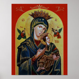 AFFICHES OUR LADY OF PERPETUAL HELP