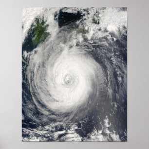 Affiches Ouragan Chaba