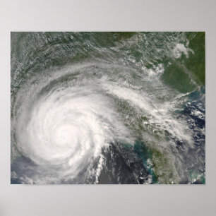 Affiches Ouragan Gustav au-dessus de la Louisiane