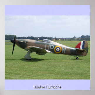Affiches Ouragan Hawker