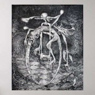 AFFICHES OUROBOROS MOTION PERPÉTUELLE MACHINE