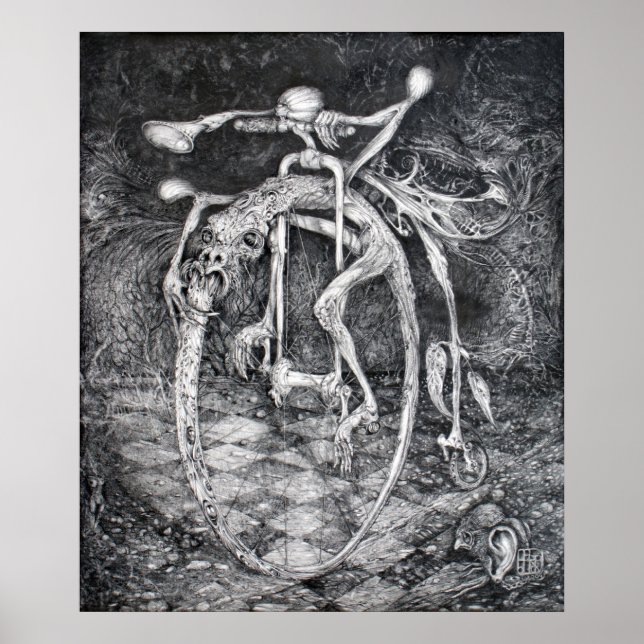 AFFICHES OUROBOROS MOTION PERPÉTUELLE MACHINE (Devant)