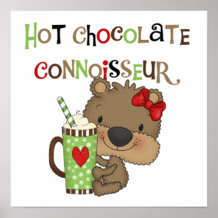 Affiches Ours chaud de fille de ChocolateConoisseur