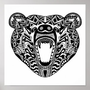 Affiches Ours de style 2