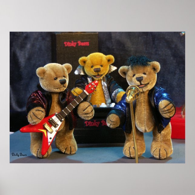 Affiches Ours dinky sur scène (Devant)
