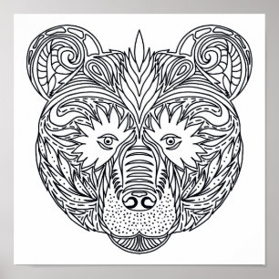 Affiches Ours inspiré 2