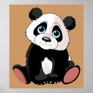 Affiches Ours Panda