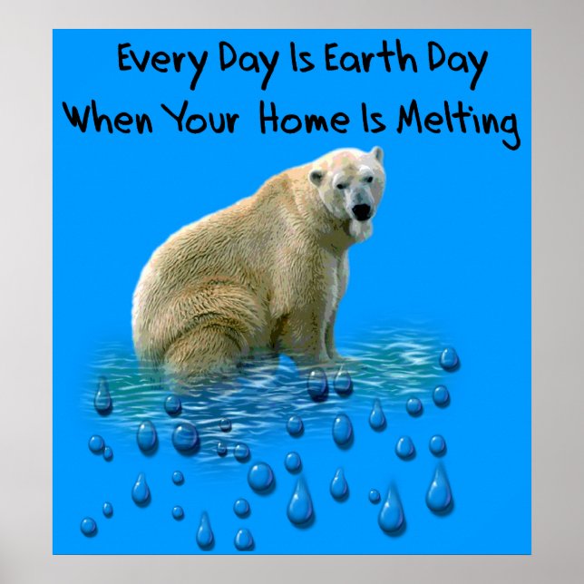 Affiches Ours polaire (Devant)