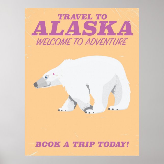 Affiches Ours polaire d'Alaska (Devant)