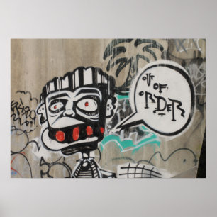 Affiches Out Of Order Graffiti