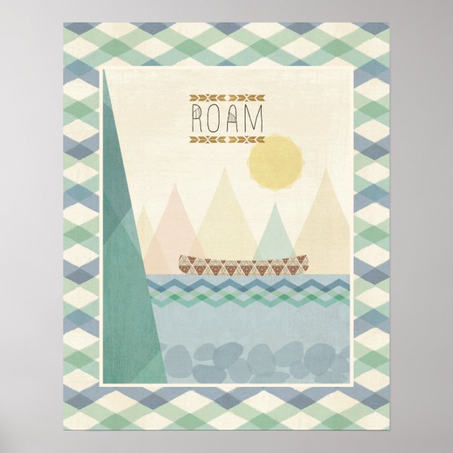 Affiches Outdoor Geo II | Roam (Devant)