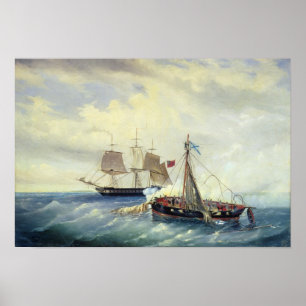 Affiches Outre de la côte de l'île de Nargen