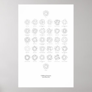 Affiches Outre du personnel : Variations de Goldberg