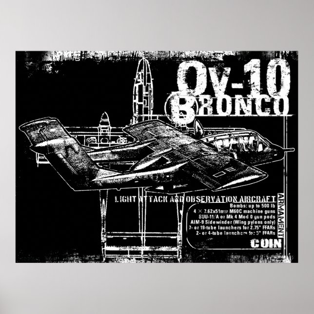 Affiches OV-10 Bronco (Devant)