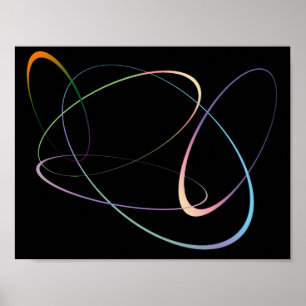 Affiches Ovals par l'affiche de Fran Hogan
