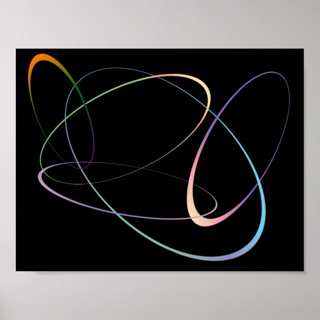 Affiches Ovals par l'affiche de Fran Hogan (Devant)