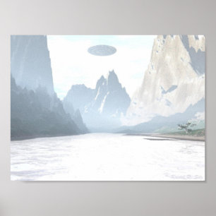 Affiches OVNI - ruisseau Mountain