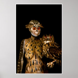 Affiches Owl by Johannes Stötter