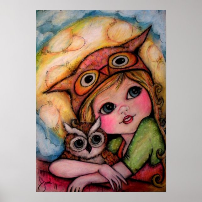 Affiches Owl N'A Que Les Yeux Pour Vous - Owl Art (Devant)