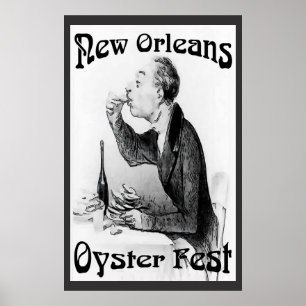 Affiches Oyster Festival, La Nouvelle-Orléans, LA
