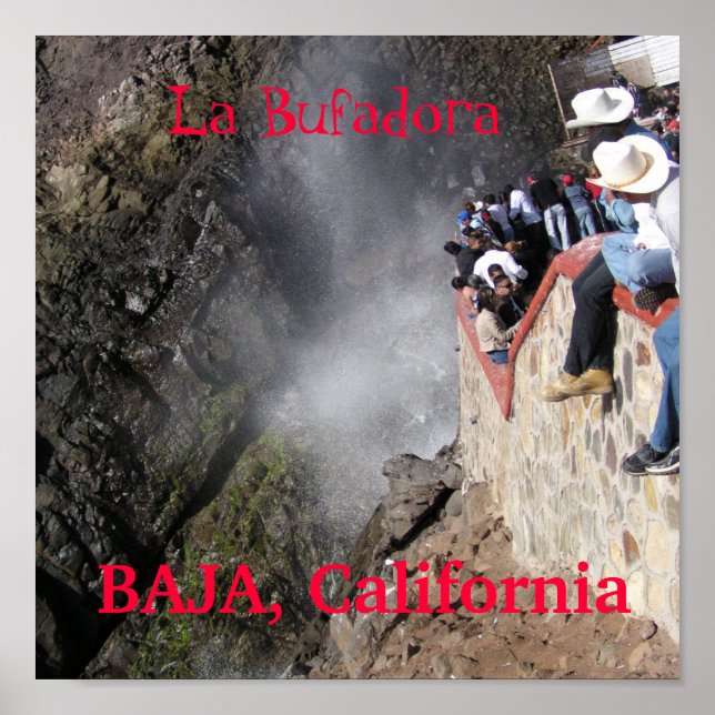 Affiches P1010050, La Bufadora, La Bufadora, BAJA, Calif... (Devant)