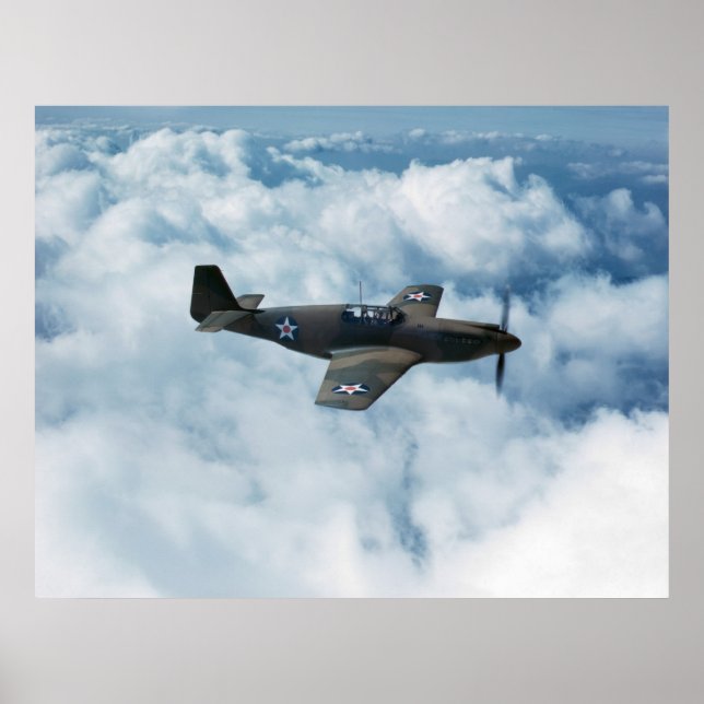 Affiches P-51 Mustang (Devant)
