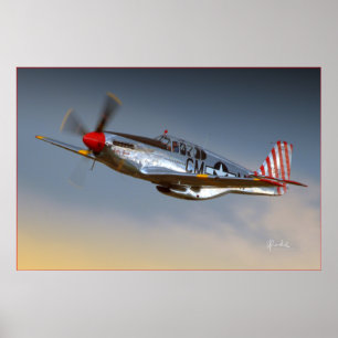 Affiches P-51C Mustang