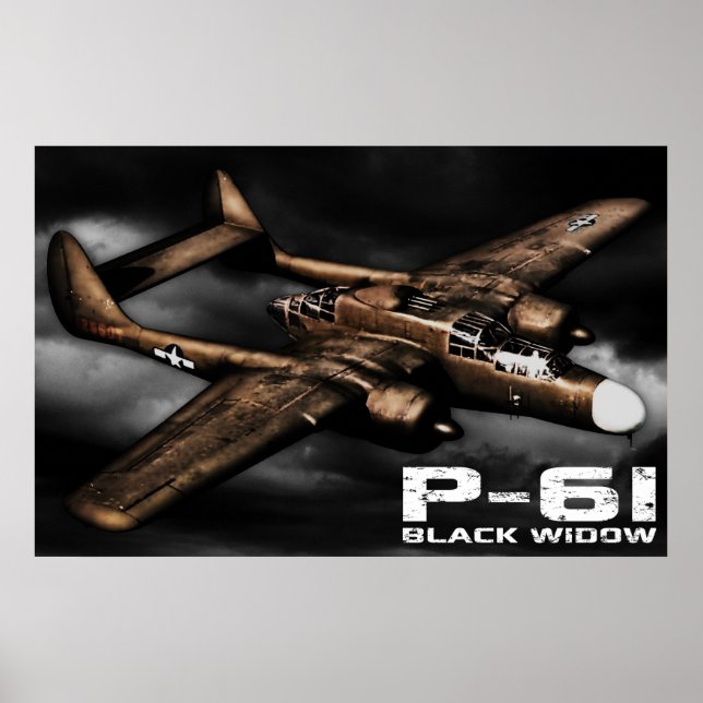 Affiches P-61 Black Widow (Devant)