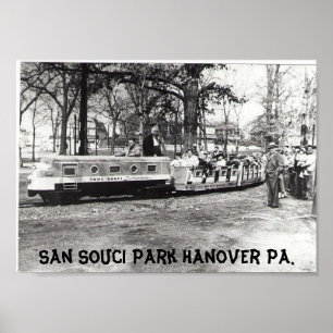 Affiches PA de Hannovre de parc de San Souci d'affiche