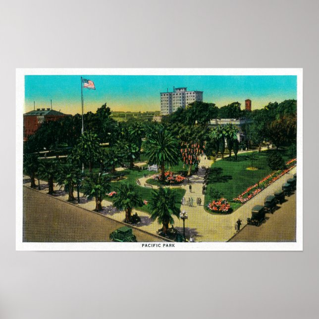 Affiches Pacific Park à Long Beach, Californie (Devant)