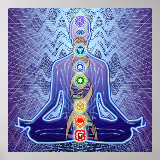 Affiches Padma Sambhava Radiant violet (Devant)