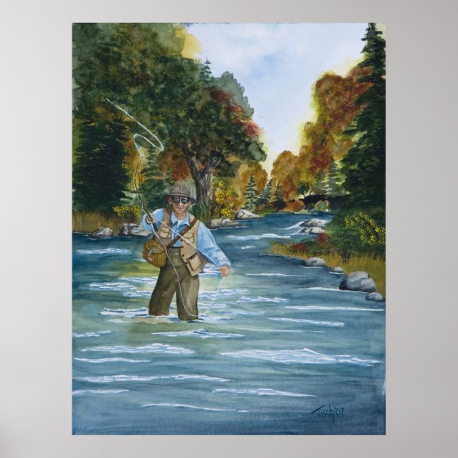 Affiches PaFlyFishing (Devant)