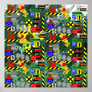 Affiches Pagaille de ville