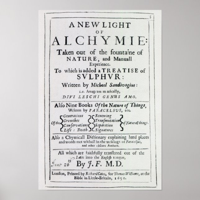 Affiches Page de titre de l'édition anglaise (Devant)