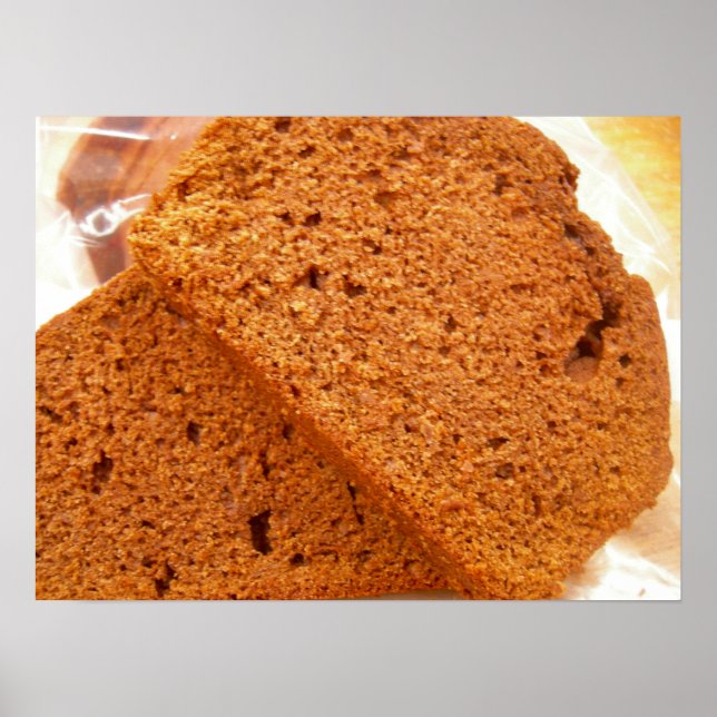 Affiches Pain de courgette au chocolat (Devant)