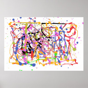 Affiches Paint Splatter