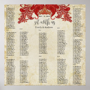 Affiches Paisley Paon - Utiliser une taille de 35 x 35 (200