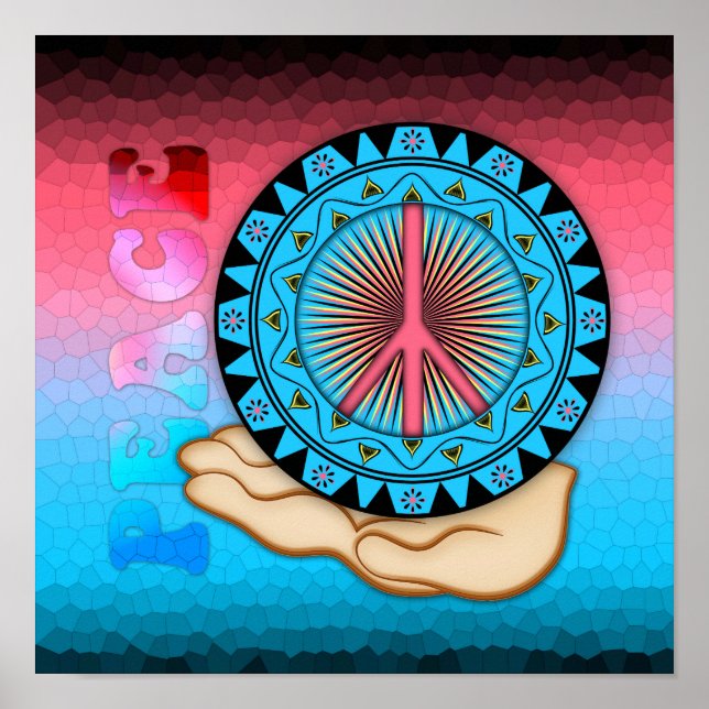 Affiches Paix ~ Soleil (Devant)